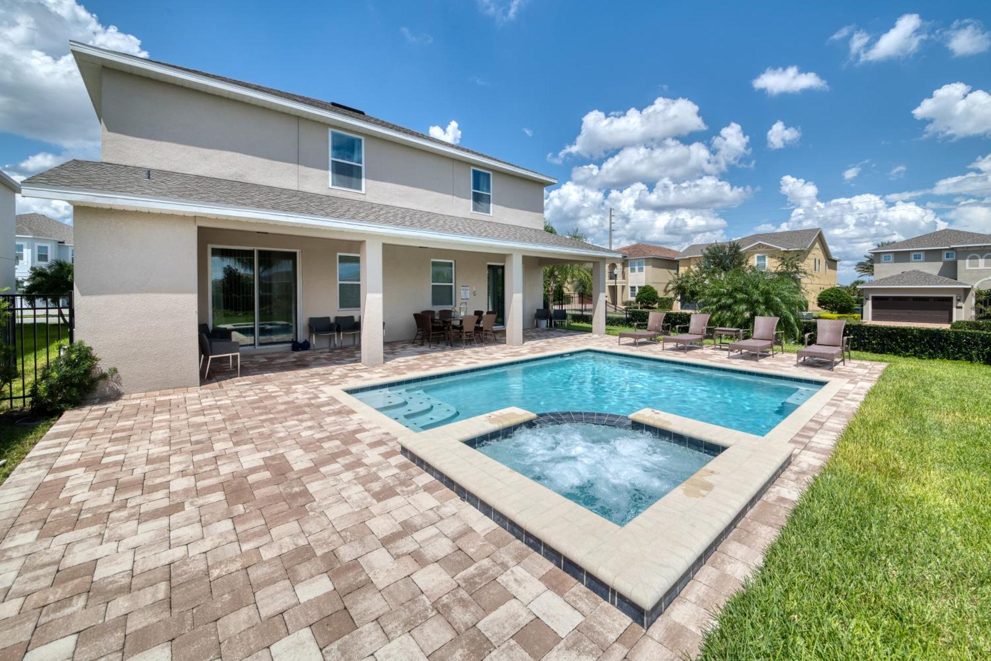 Exquisite Home With Media Room & Games Near Disney By Rentyl - 7600M Orlando Kültér fotó