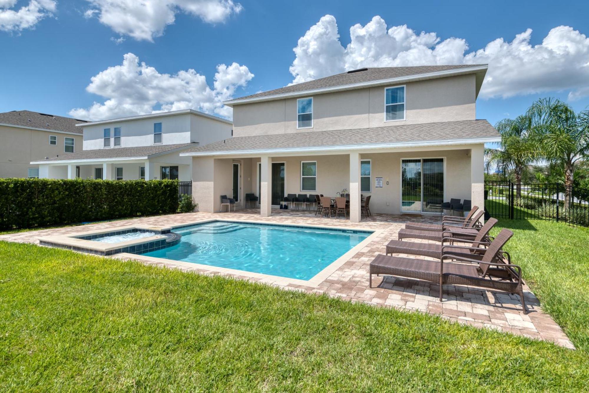Exquisite Home With Media Room & Games Near Disney By Rentyl - 7600M Orlando Kültér fotó