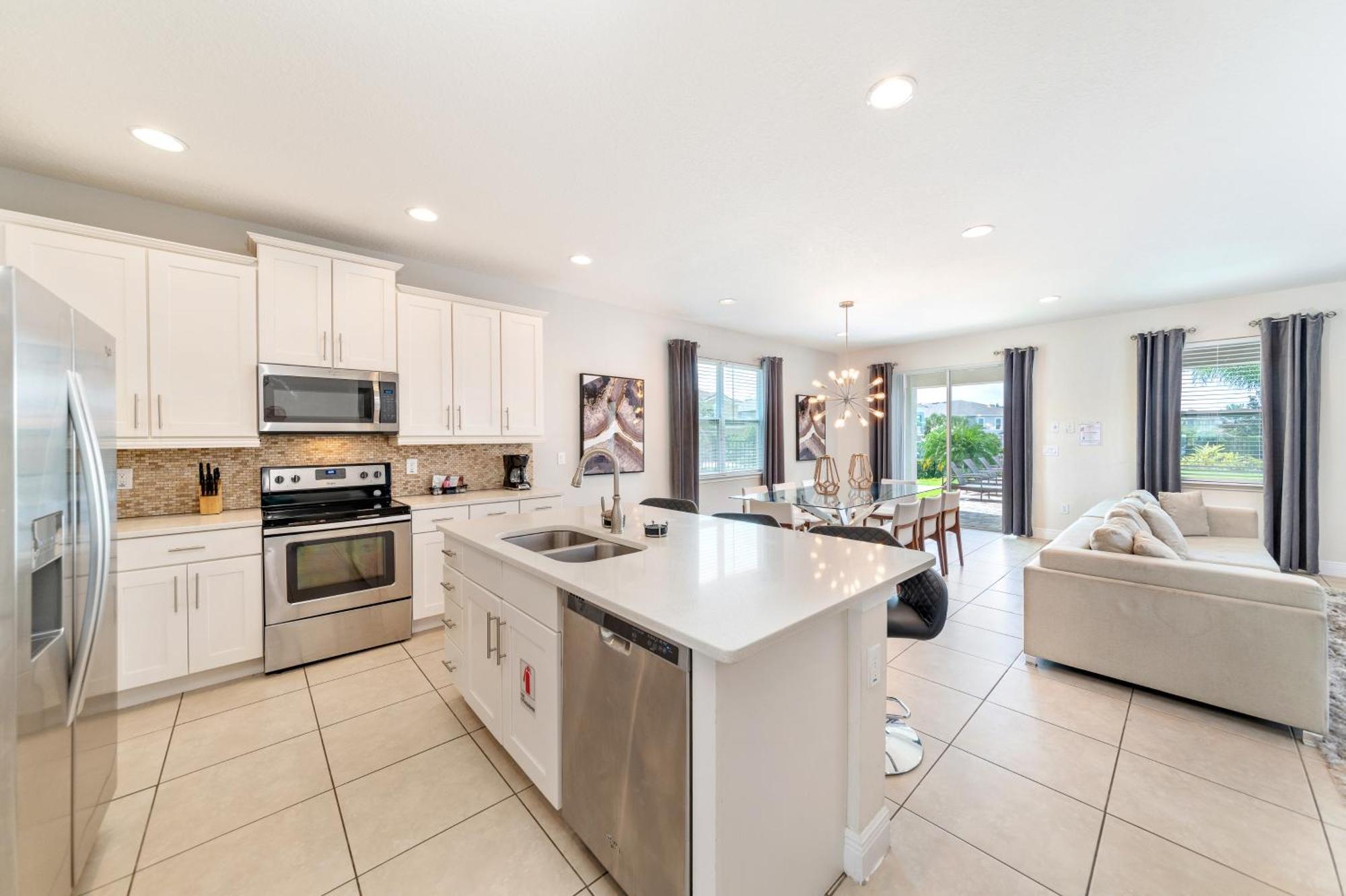 Exquisite Home With Media Room & Games Near Disney By Rentyl - 7600M Orlando Kültér fotó