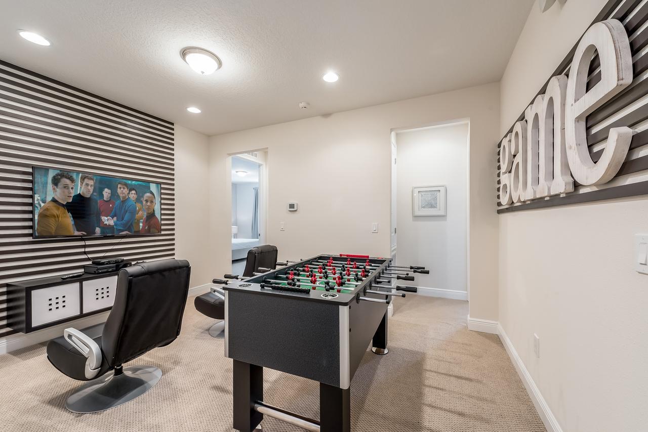 Exquisite Home With Media Room & Games Near Disney By Rentyl - 7600M Orlando Kültér fotó